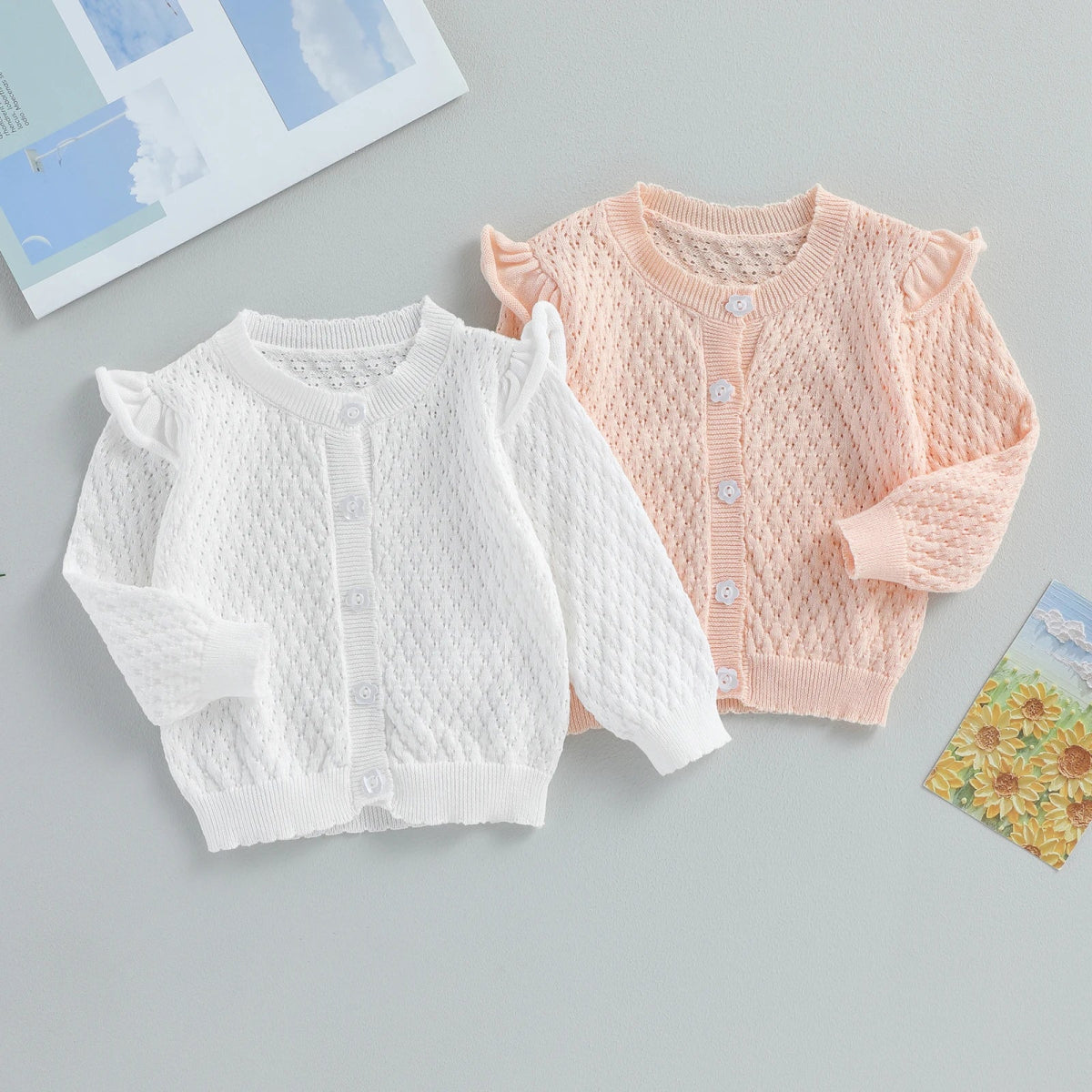 Cardigan Minimalista | 0 - 3 Anos - Betina Baby
