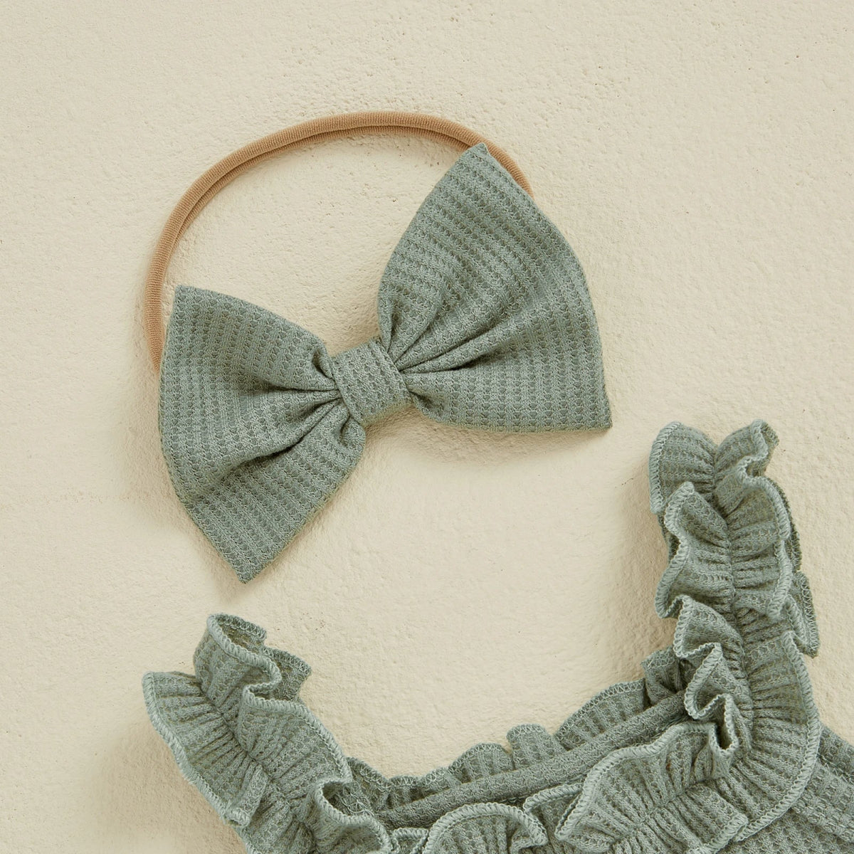 Conjunto Flores + Laço | 0 - 18 Meses - Betina Baby