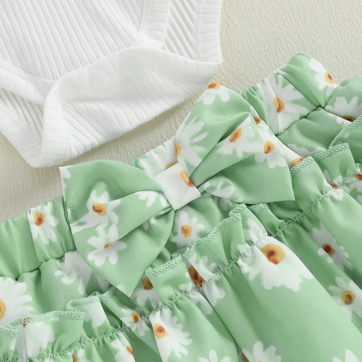 Conjunto Margarida 3Pçs | 0 - 18 Meses - Betina Baby