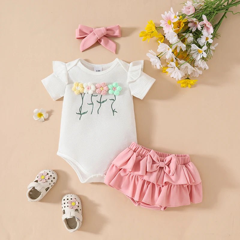 Conjunto Minimalista 3Pçs | 0 - 18 Meses - Betina Baby