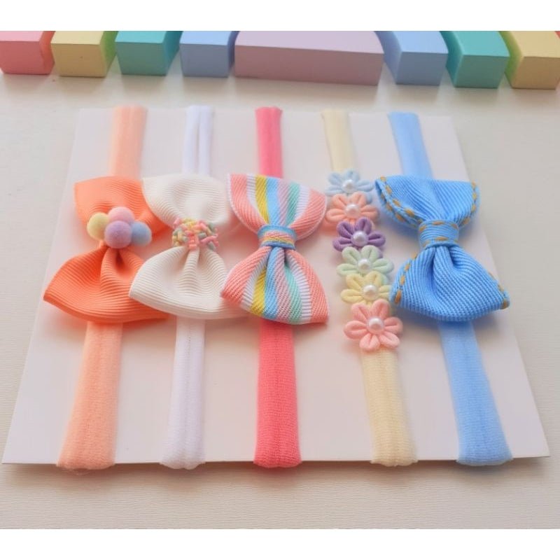 Kit 5 Lacinhos | 0 - 24 Meses - Betina Baby