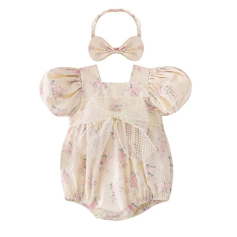 Macacão Laço Tule | 0 - 24 Meses - Betina Baby