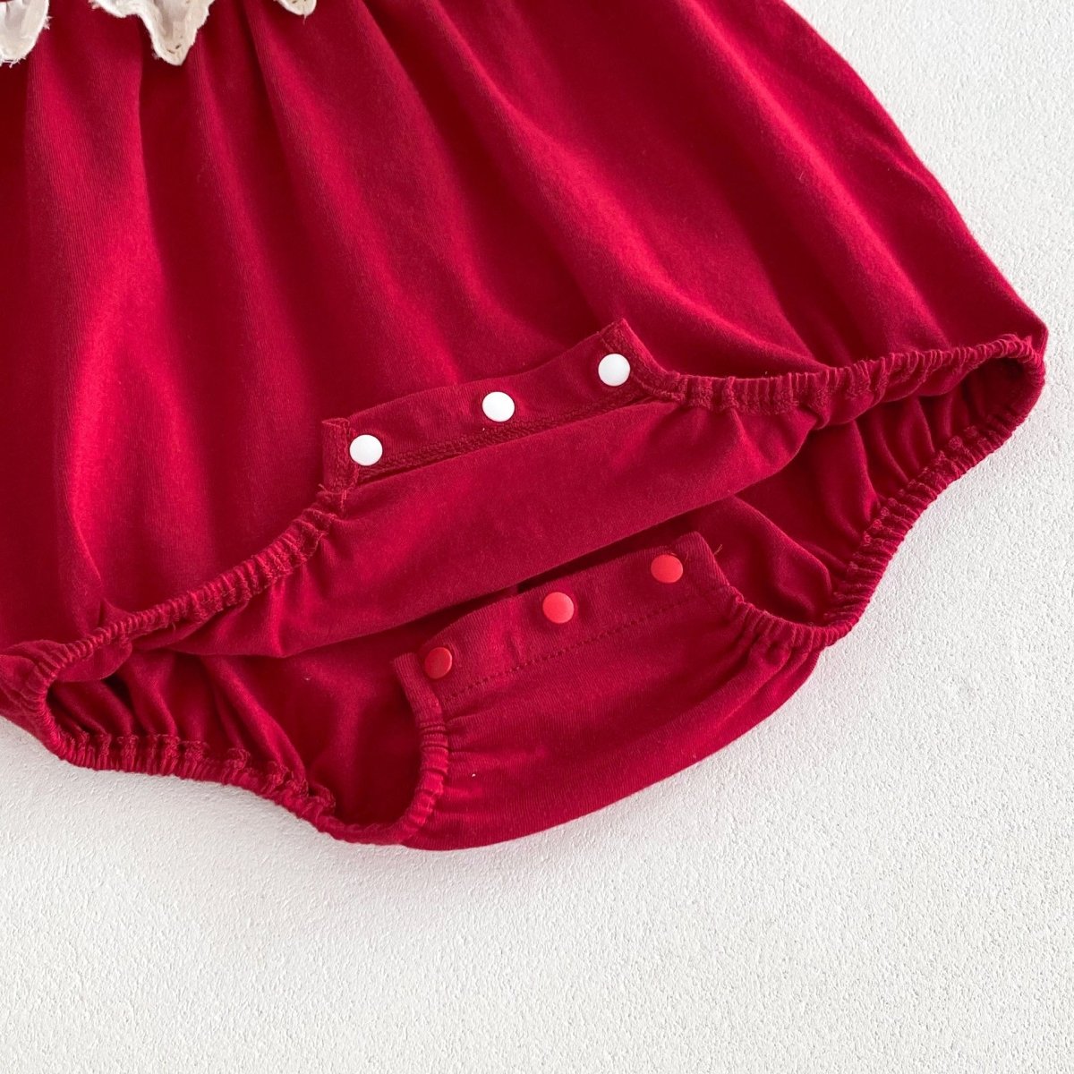 Macacão Vermelho Básico | 3M - 24 Meses - Betina Baby