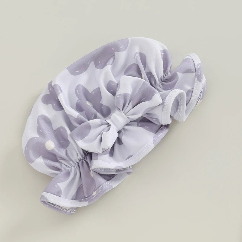 Maiô Cute Tons Pastel + Chapéu | 6 - 3 Anos - Betina Baby