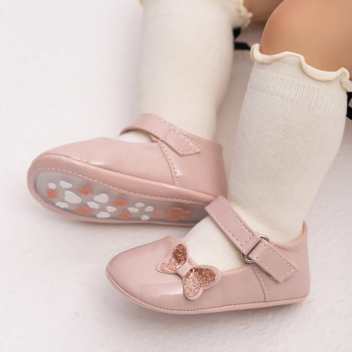 Sapatilha Borboleta Minimalista | 0 - 18 Meses - Betina Baby