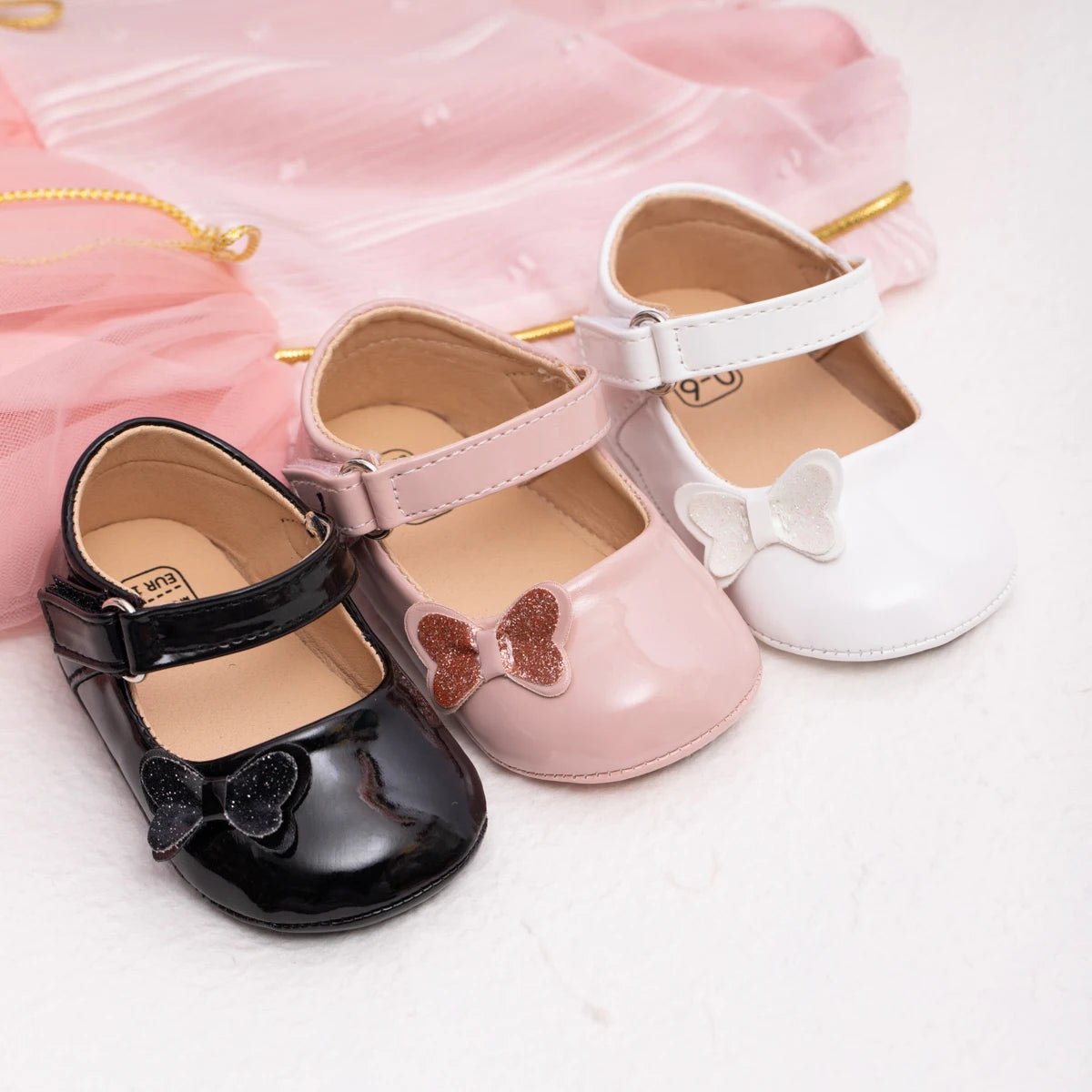 Sapatilha Borboleta Minimalista | 0 - 18 Meses - Betina Baby