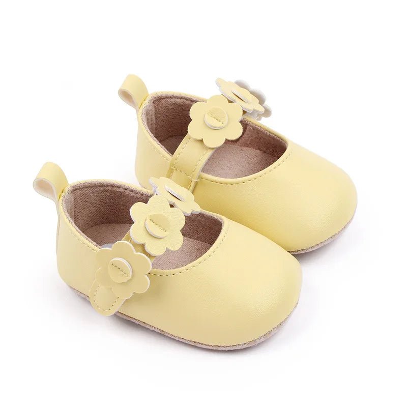 Sapatinho Couro Flor | 0 - 18 Meses - Betina Baby