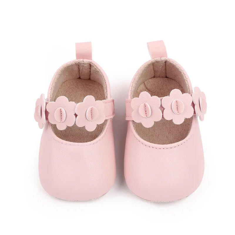 Sapatinho Couro Flor | 0 - 18 Meses - Betina Baby