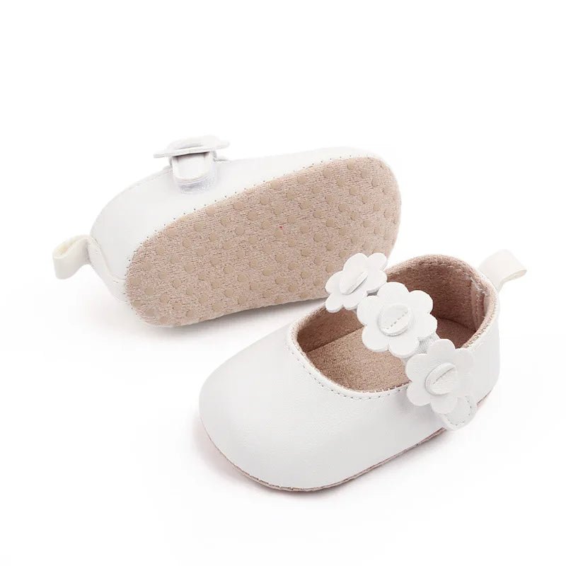 Sapatinho Couro Flor | 0 - 18 Meses - Betina Baby