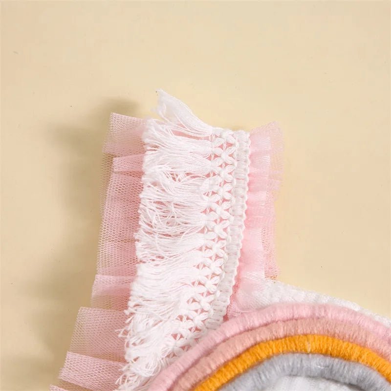 Vestido Arco - Íris 3D | 0 - 18 Meses - Betina Baby