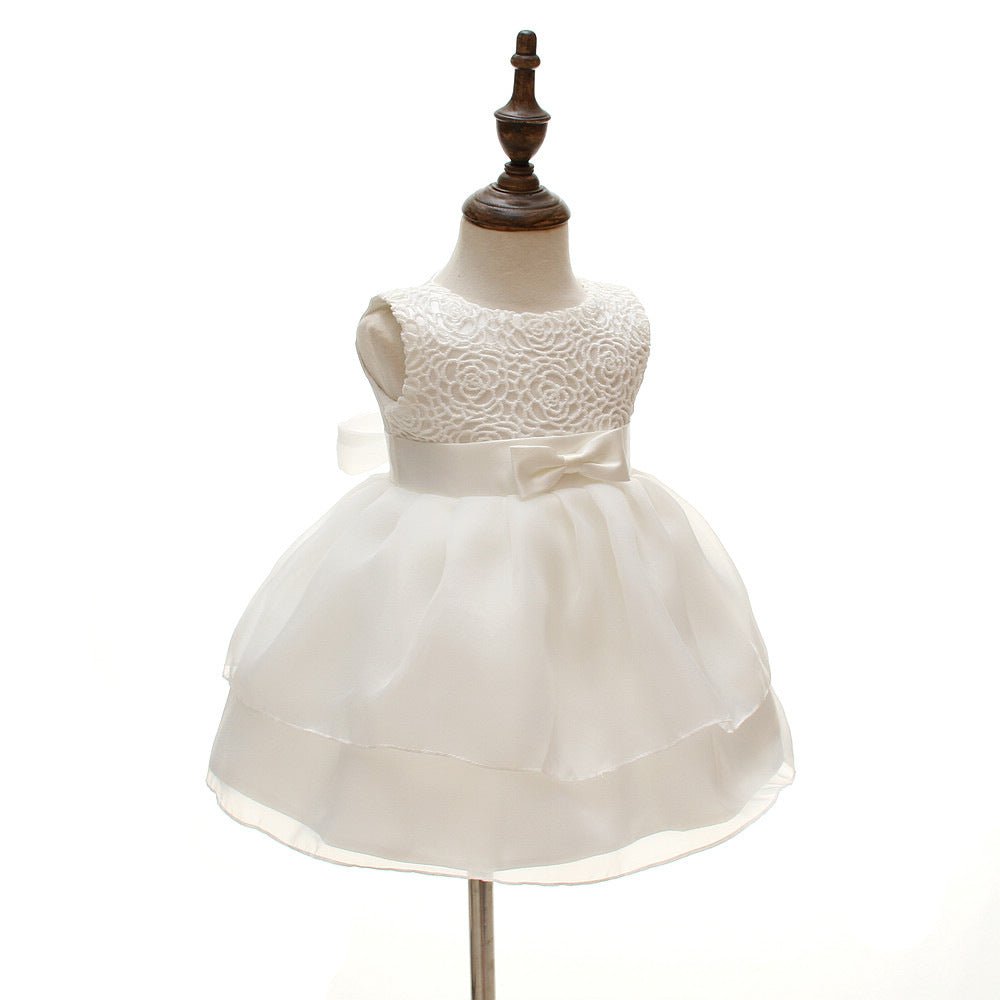 Vestido Batizado Laço | 0 - 24 Meses - Betina Baby