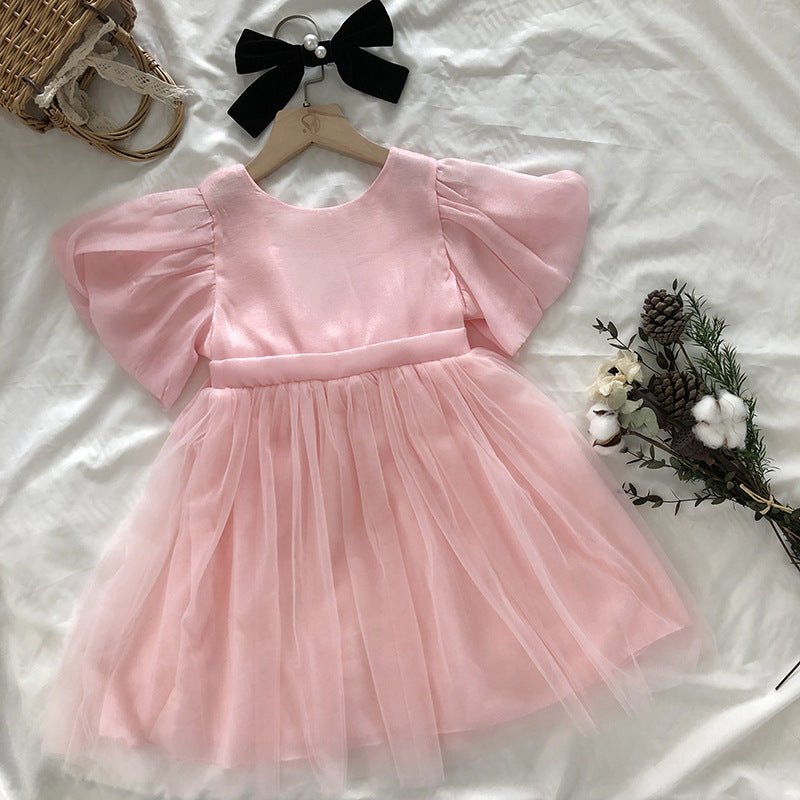 Vestido de Festa Cetim | 9M - 2 Anos - Betina Baby