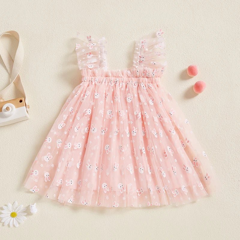 Vestido Tule Coelhinho | 6M - 3 Anos - Betina Baby