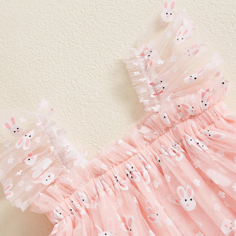 Vestido Tule Coelhinho | 6M - 3 Anos - Betina Baby