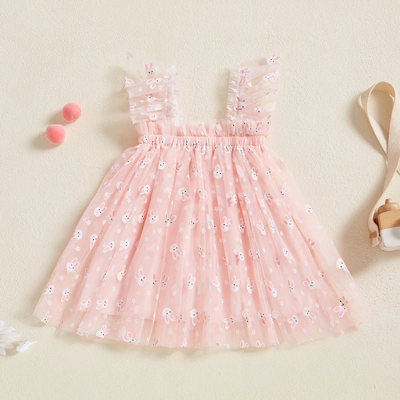 Vestido Tule Coelhinho | 6M - 3 Anos - Betina Baby