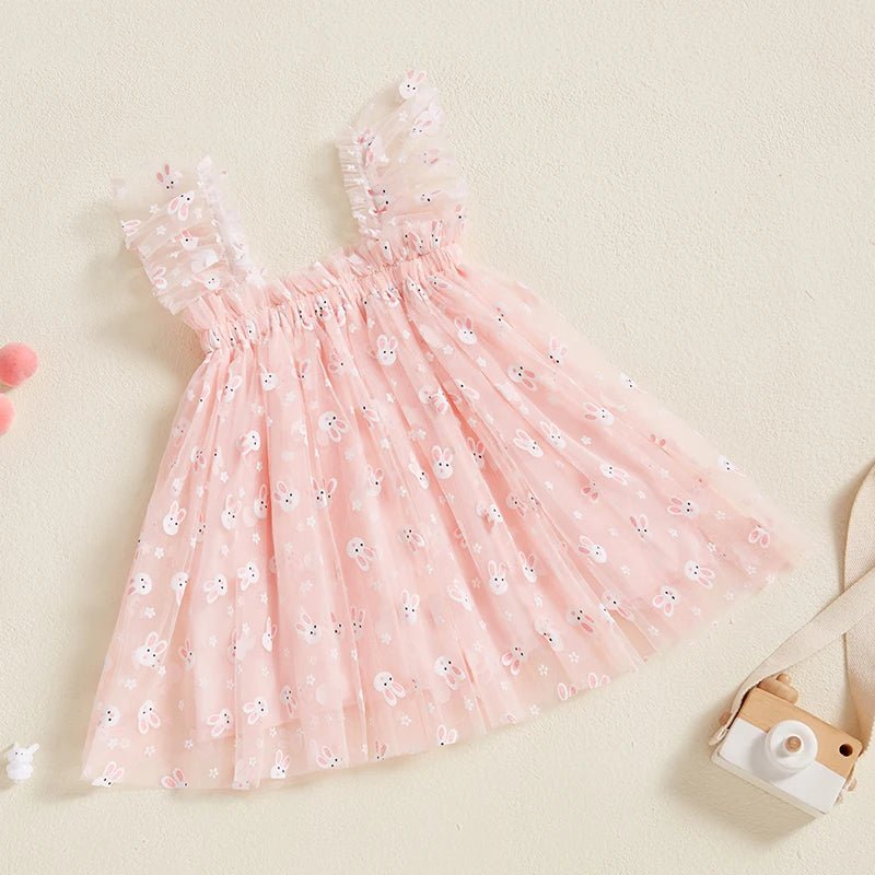 Vestido Tule Coelhinho | 6M - 3 Anos - Betina Baby