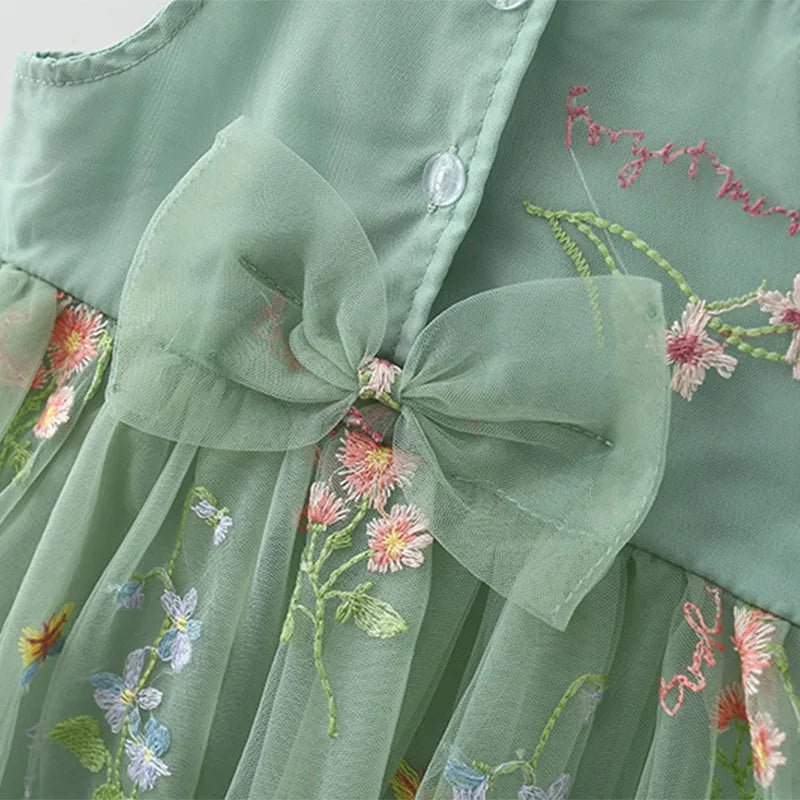 Vestido Tule Jardim Encantado | 9M - 3 Anos - Betina Baby
