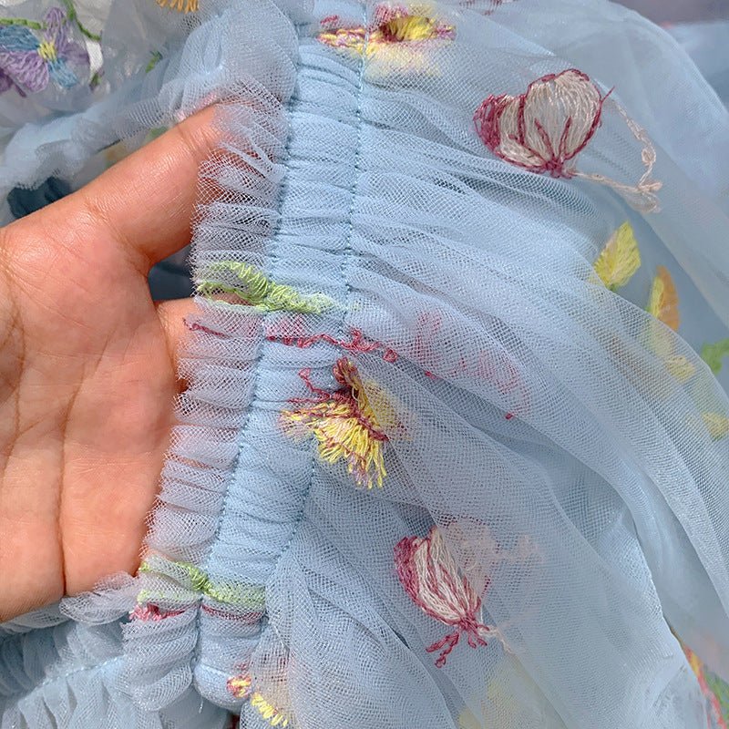 Vestido Tule Jardim Encantado Asinha | 0 - 24 Meses - Betina Baby