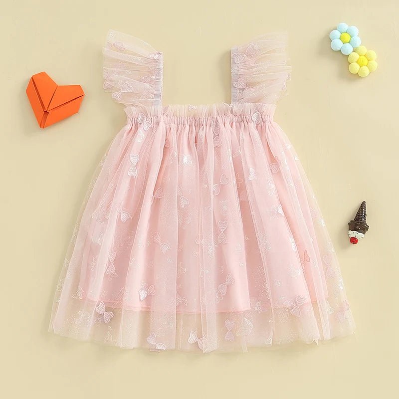 Vestido Tule Lacinhos | 6M - 4 Anos - Betina Baby