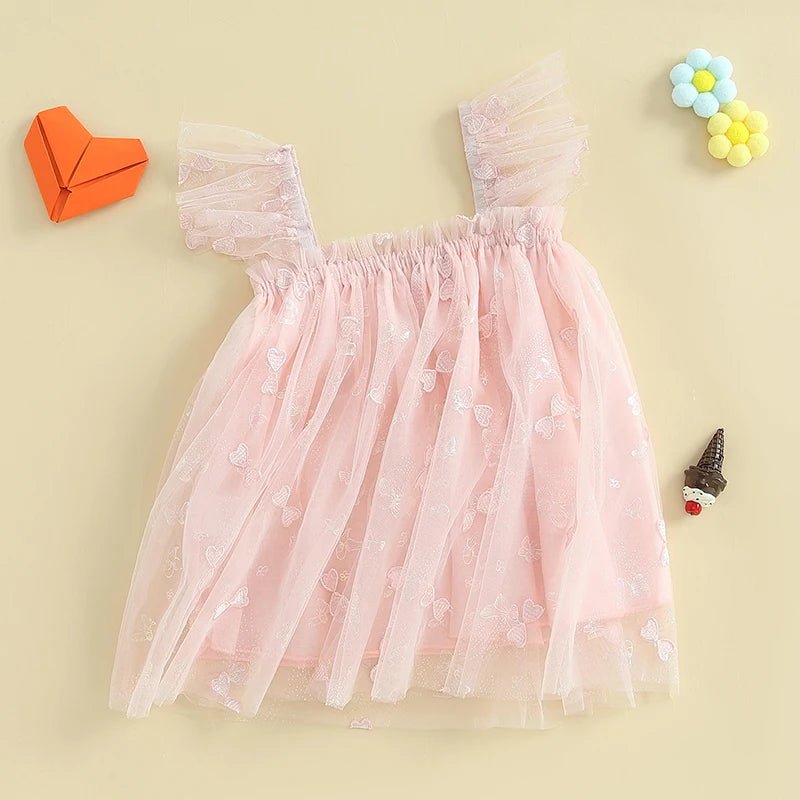 Vestido Tule Lacinhos | 6M - 4 Anos - Betina Baby