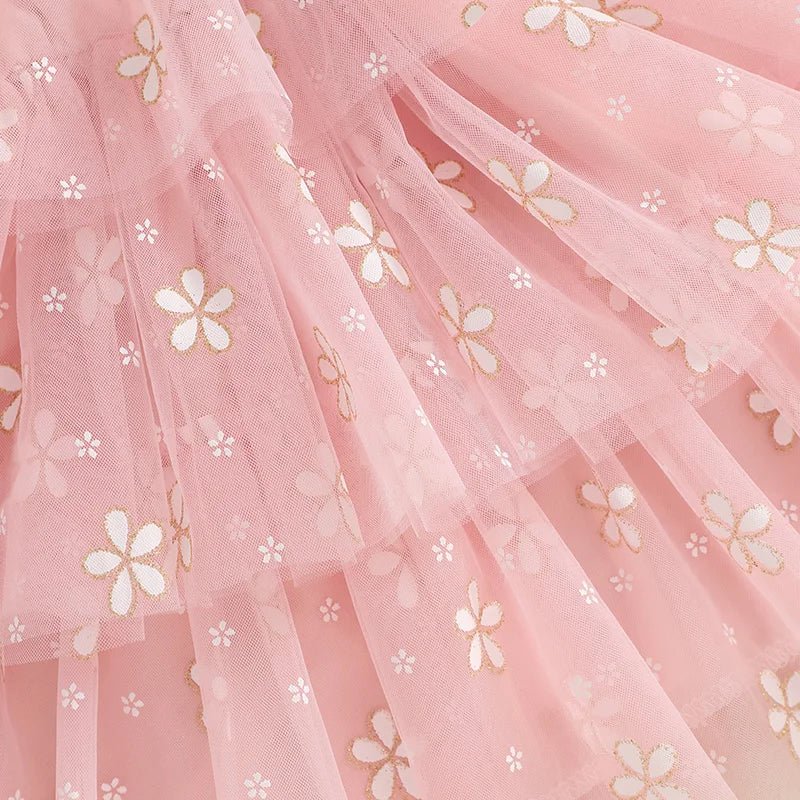 Vestido Tule Margarida Babadinhos | 6M - 4 Anos - Betina Baby