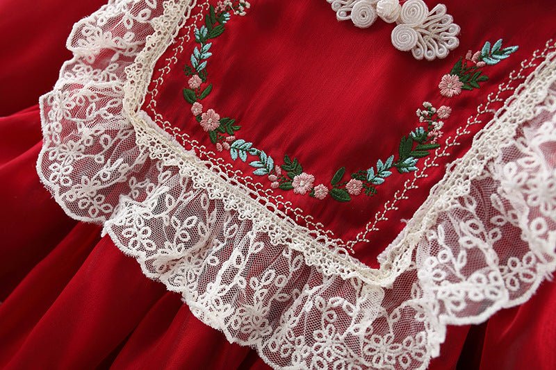 Vestido Tule Mocinha | 6 - 24 Meses - Betina Baby