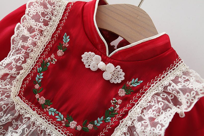 Vestido Tule Mocinha | 6 - 24 Meses - Betina Baby