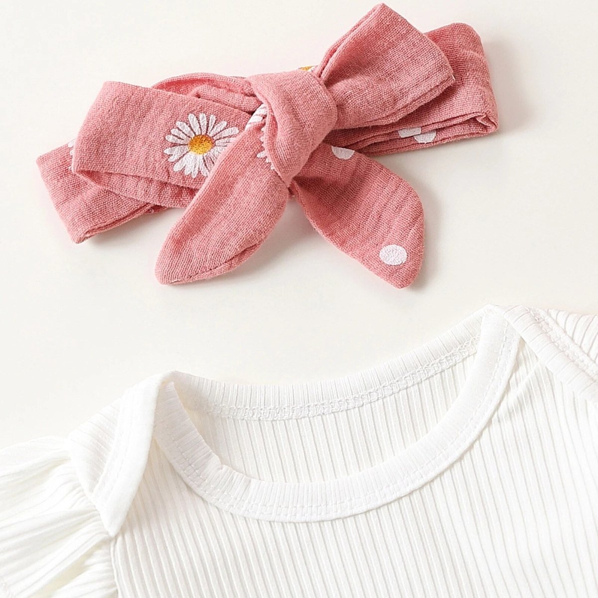 Conjunto Margarida 3Pçs | 0-24 Meses - Betina Baby