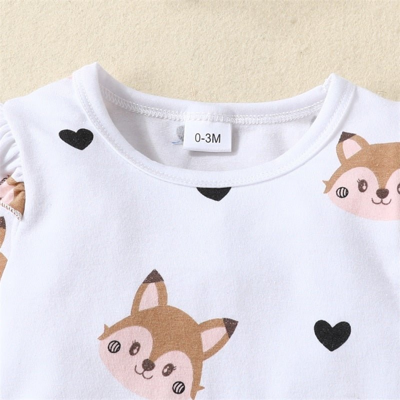 Conjunto Vestido Raposa | 0-18 Meses - Betina Baby