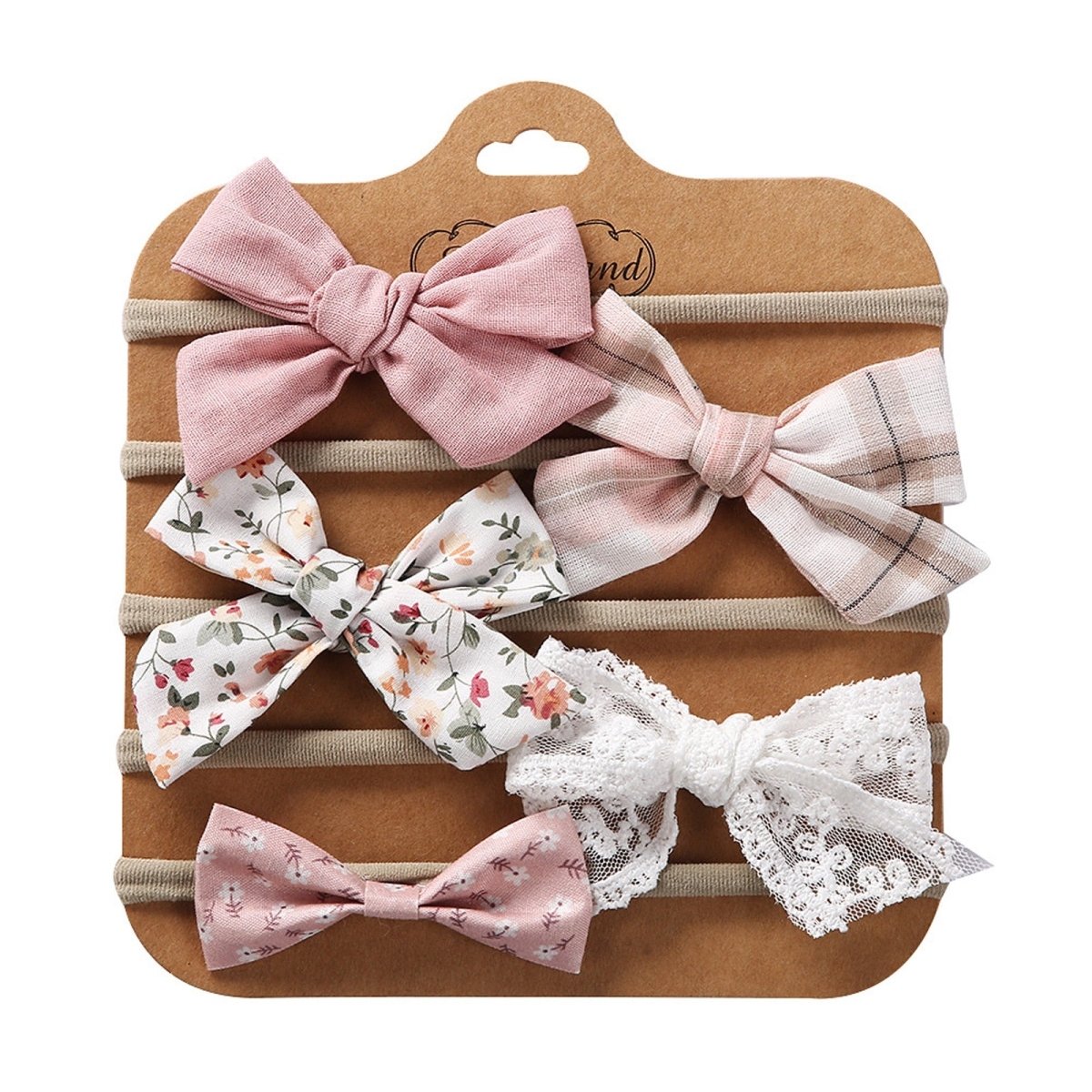Kit 5 Lacinhos | 0-24 Meses - Betina Baby
