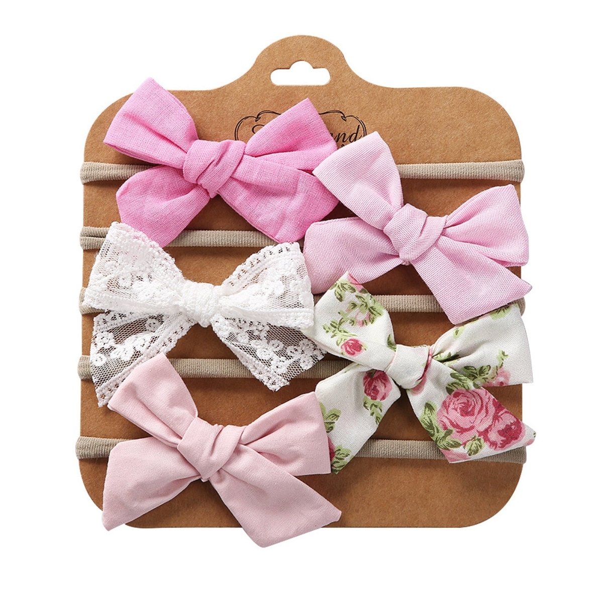 Kit 5 Lacinhos | 0-24 Meses - Betina Baby