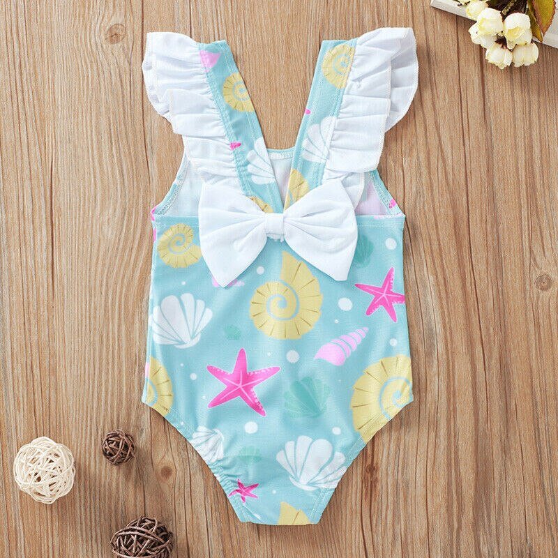 Maiô Conchas | 0-24 Meses - Betina Baby