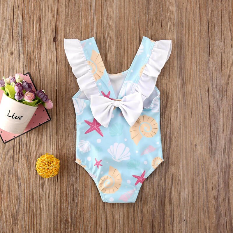 Maiô Conchas | 0-24 Meses - Betina Baby