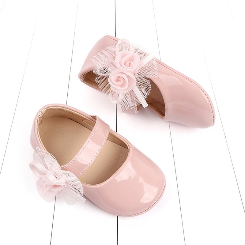 Sapatinho Flor Princesa | 0-18 Meses - Betina Baby