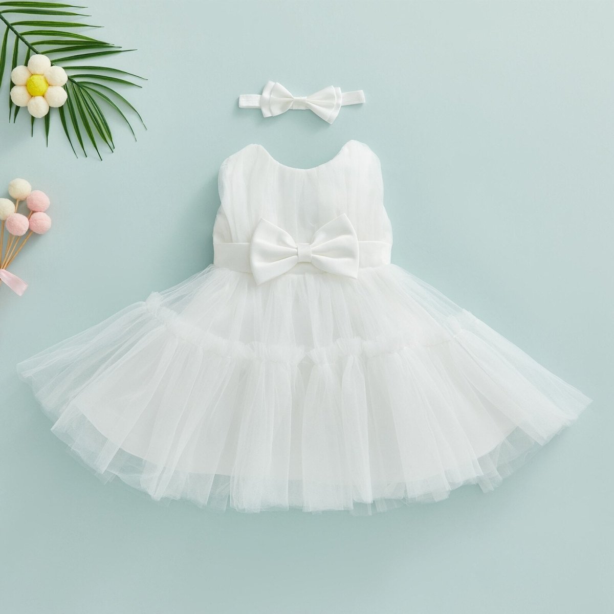 Vestido De Festa Tule | 6-3 Anos - Betina Baby