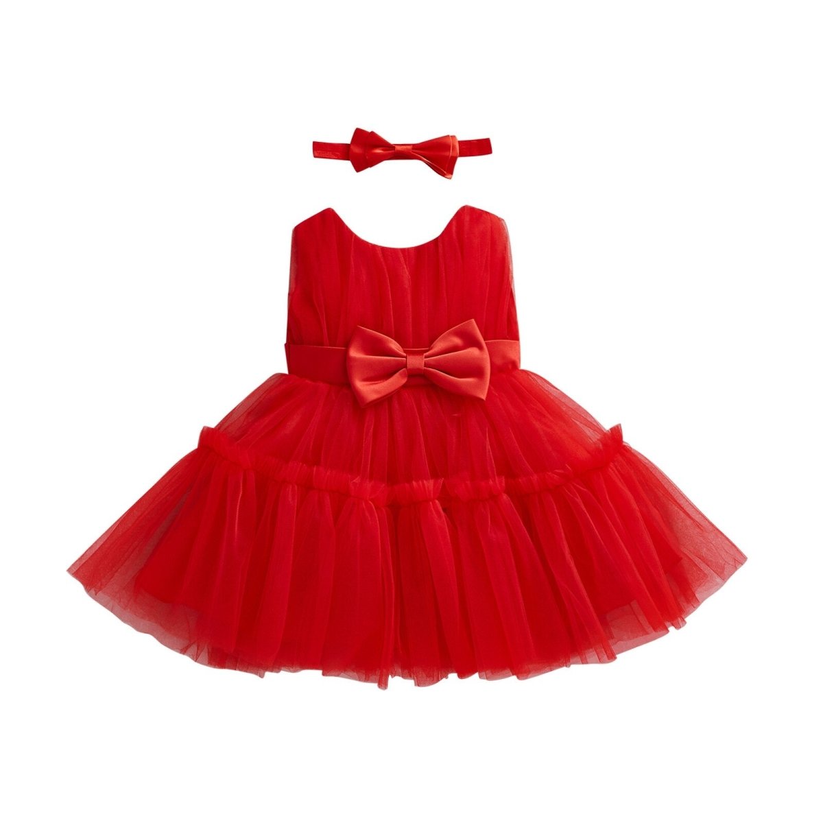 Vestido De Festa Tule | 6-3 Anos - Betina Baby