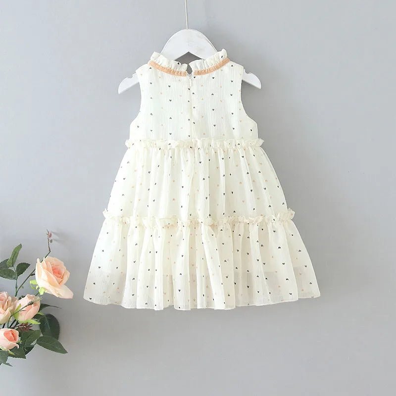 Vestido Mocinha Coração | 24M-4 Anos - Betina Baby