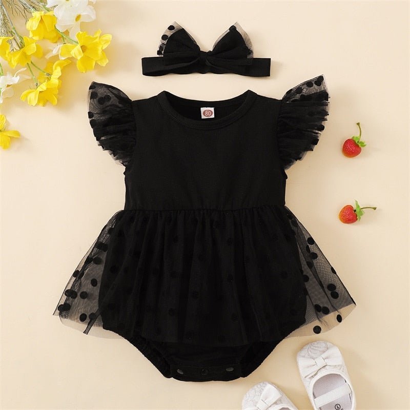 Vestido Pretinho Básico | 0-18 Meses - Betina Baby