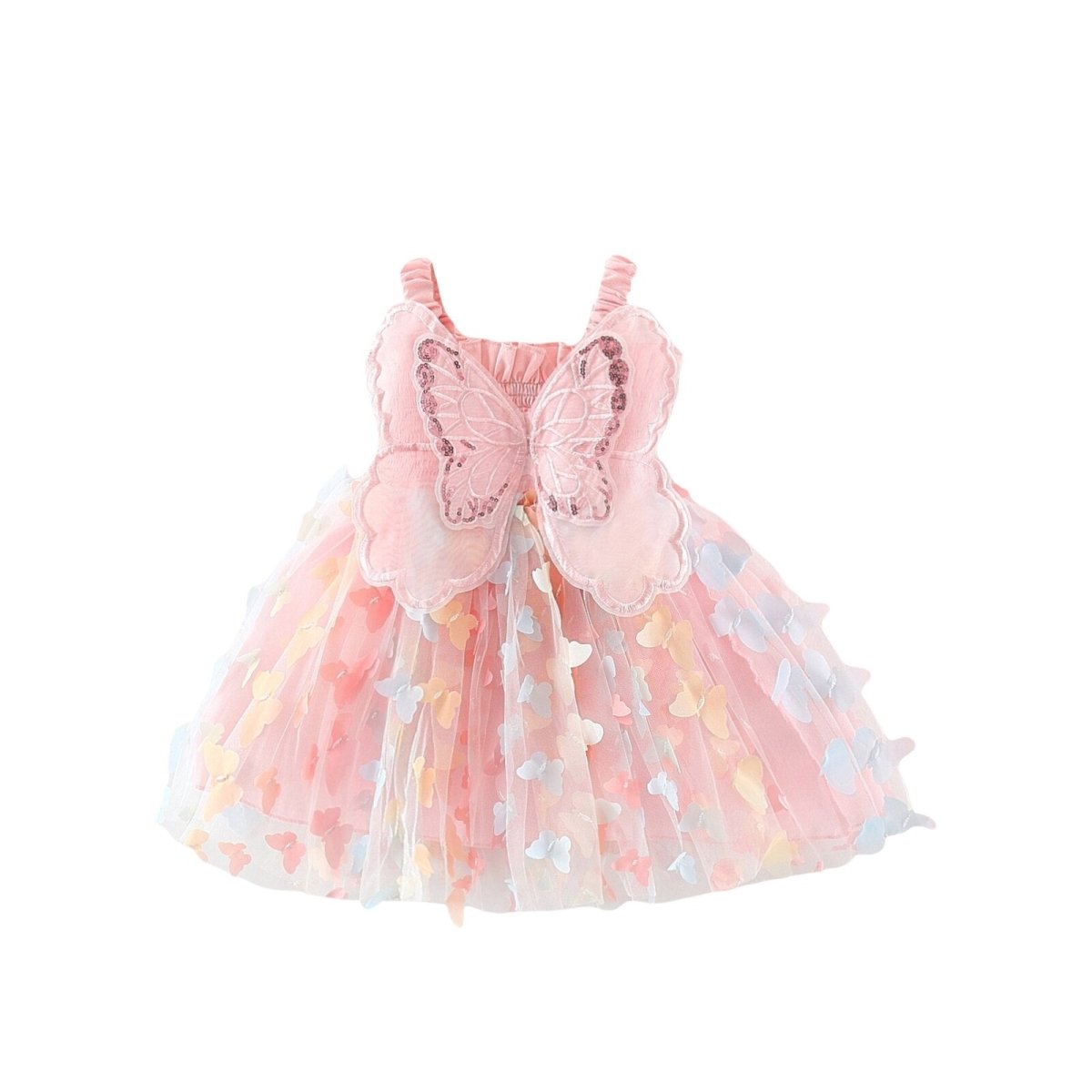 Vestido Tule Asinha Borboleta | 6-3 Anos - Betina Baby