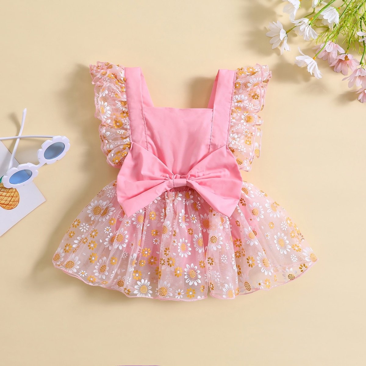 Vestido Tule Margarida | 0-24 Meses - Betina Baby