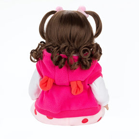 Boneca Reborn Betina Girafa | Cabelo Castanho - Betina Baby