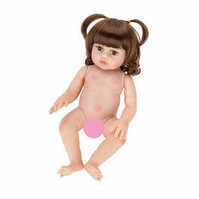 Boneca Reborn Betina Girafa | Cabelo Castanho - Betina Baby