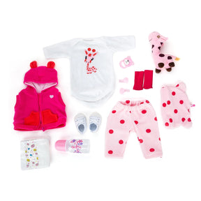 Boneca Reborn Betina Girafa | Cabelo Castanho - Betina Baby