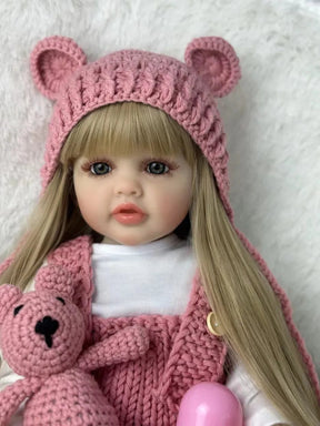 Boneca Reborn Betina Realista | Cabelo Longo Loiro - Betina Baby