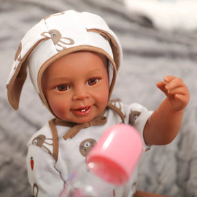 Boneca Reborn Betina Realista | Negra - Betina Baby