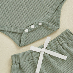 Conjunto Flores + Laço | 0 - 18 Meses - Betina Baby