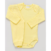 Kit 6 Peças Body Pagão Canelado - Amarelo - Betina Baby