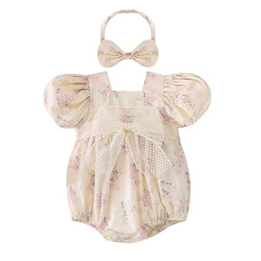 Macacão Laço Tule | 0 - 24 Meses - Betina Baby