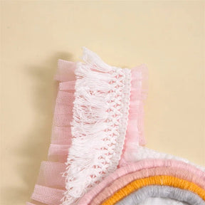Vestido Arco - Íris 3D | 0 - 18 Meses - Betina Baby