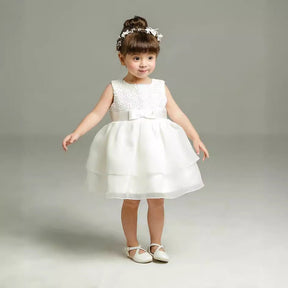 Vestido Batizado Laço | 0 - 24 Meses - Betina Baby